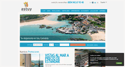 Desktop Screenshot of hotel-astuy.es